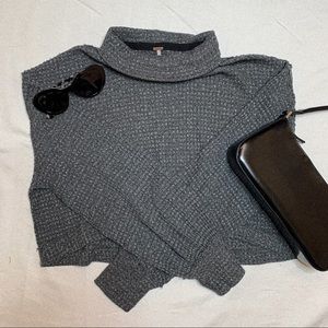 Free people cropped sweater